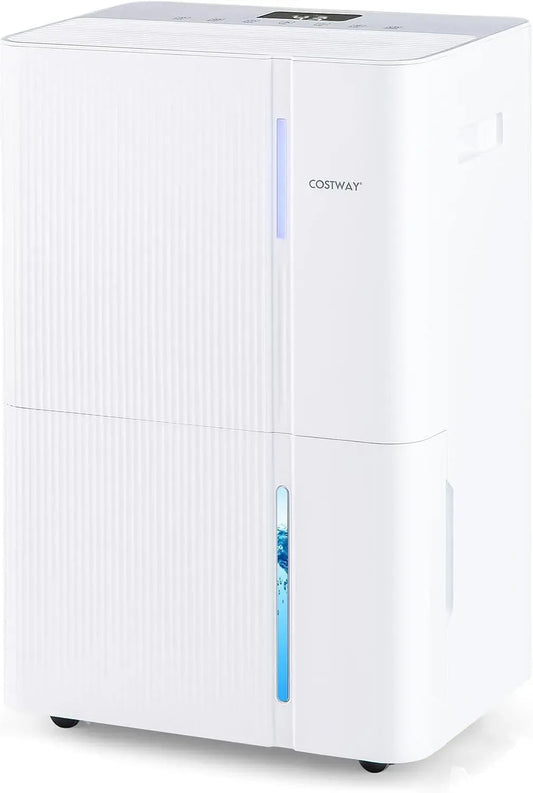 Deumidificatore, COSTWAY 24H, timer, 3 Modalità e Timer