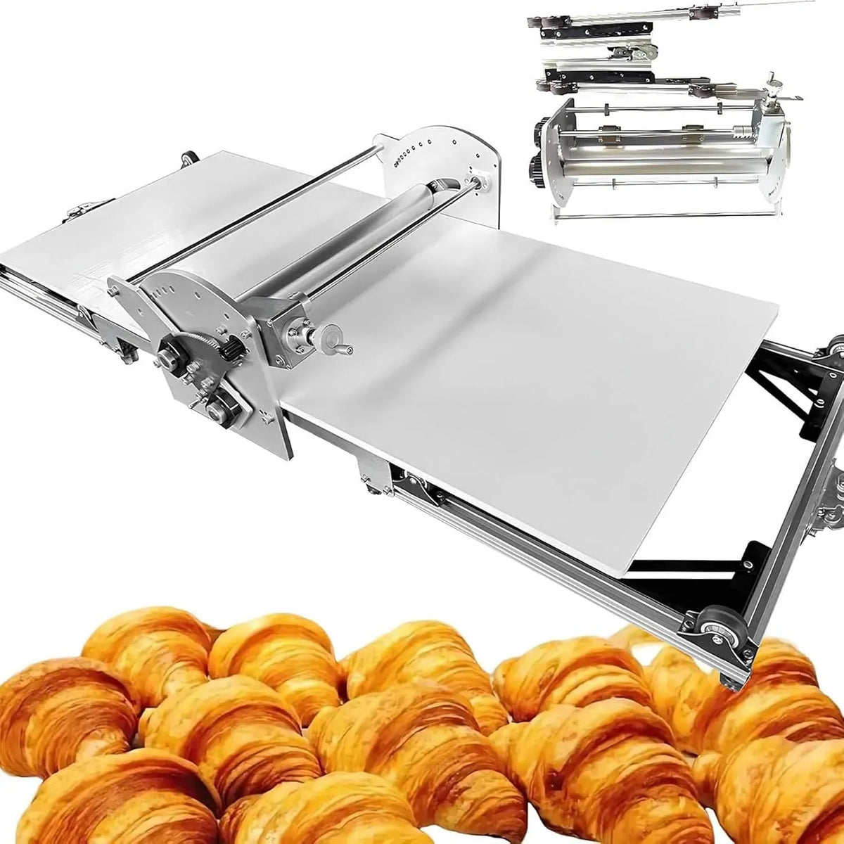 Macchina, pizza, pasticceria, professionale, acciaio inox, per Pasticceria