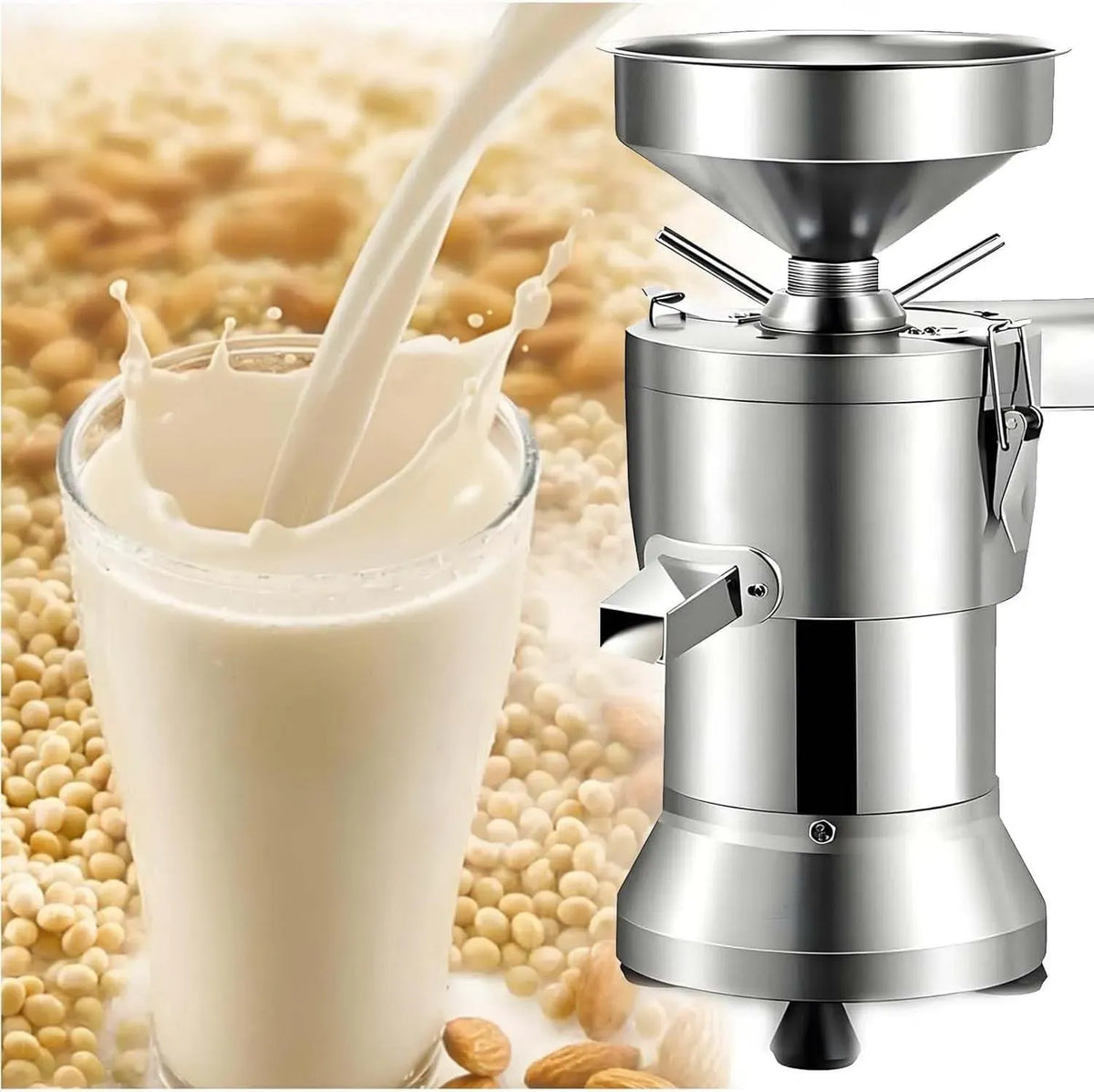 25kg/h Macchina Per Latte, 1100 W, 25 kg, professionale, acciaio inox, per Latte Di Soia Professionale 25kg/h
