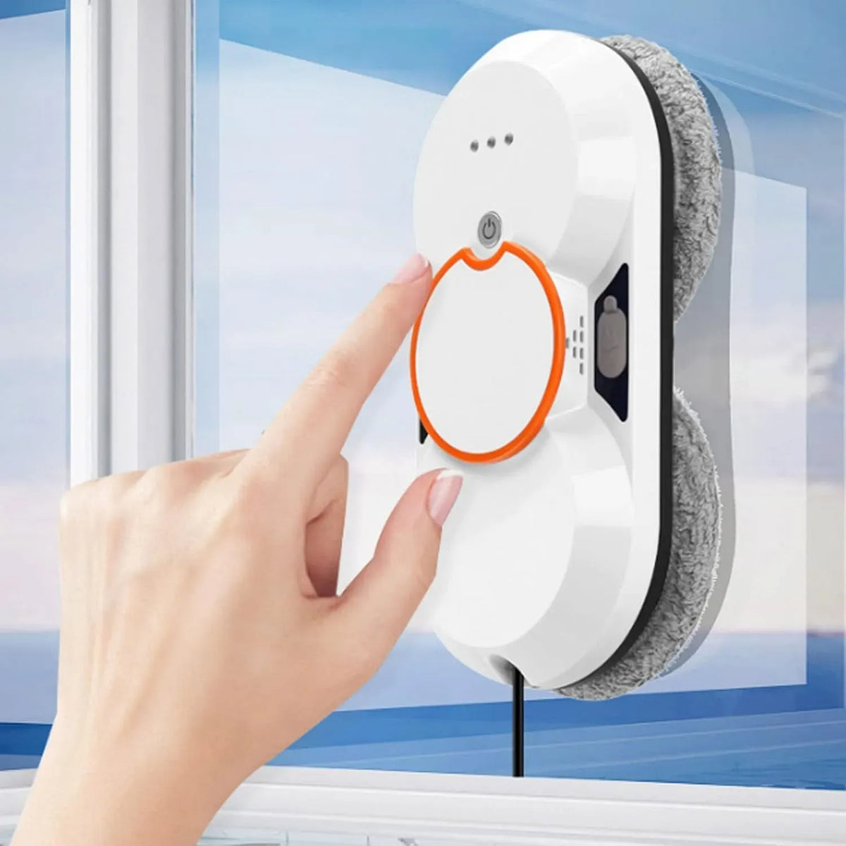 Lavavetri, Tavolo, pulitore elettrico per vetri, esterno, vetro, per Tavolo Finestre Alte Soffitto Magnetico Automatico, Robot