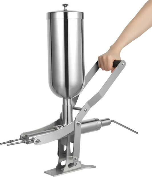 Macchina, 5 L, pasticceria, acciaio inox, per churros ripieno crema marmellata pasticceria panette