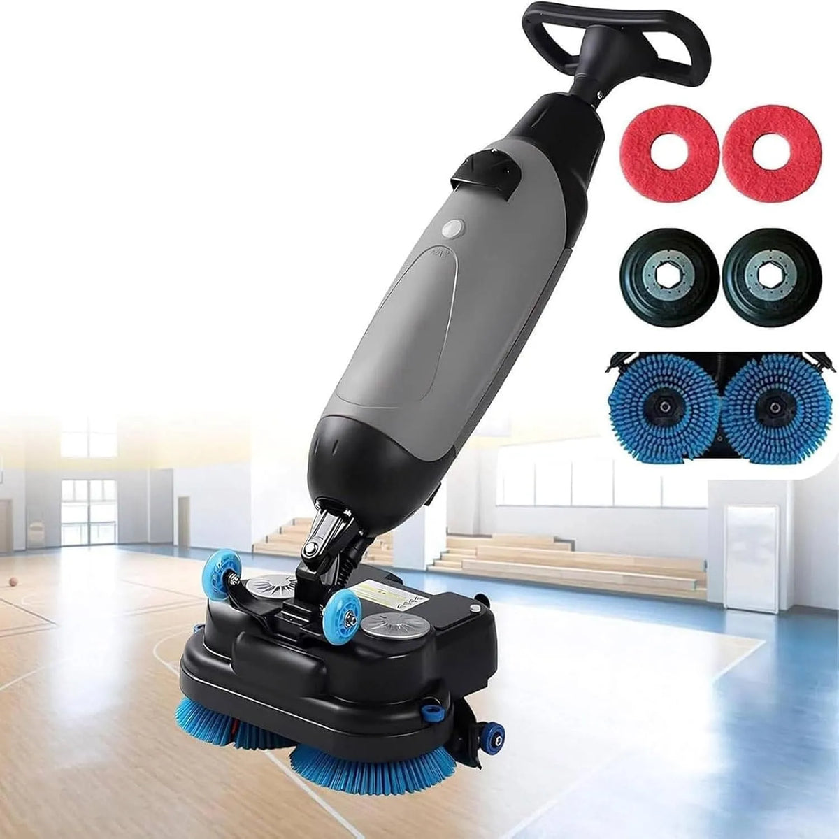 Lavasciuga A 360, 43 Cm, lavatrice/asciugatrice, professionale, grigio, Motore 240 Giri/Min