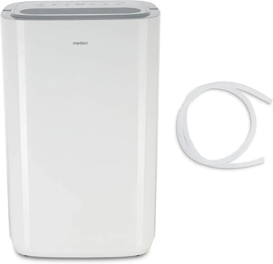 Deumidificatore, 5,4 L, 43 dB, MEDION DH20 litri/24h, timer, ampio serbatoio, MD12048, fino a 20mq, serbatoio dell'acqua da 5,4 litri