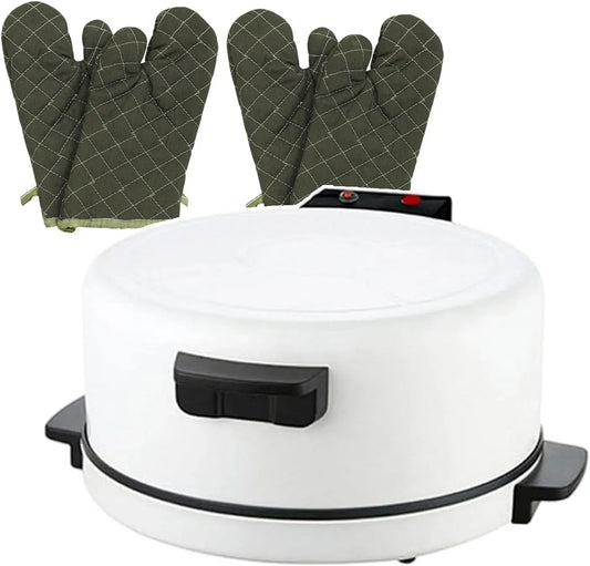 Macchina per il pane, 11,8 pollici, 2000 W, panificatrice, pizza, professionale, cuoci Pizza da banco 2000 W Controllo del Calore