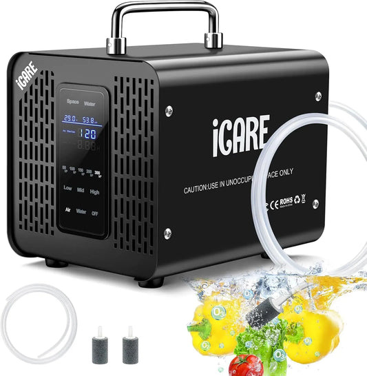 60000mg/h Generatore, generatore di ozono e purificatore, per Acqua e Aria 60000mg/h Macchina Ozono