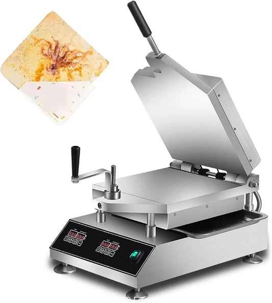 Macchina Per Torte, Piastra, 300 × 300 Mm, alluminio, per Torte Fossili Di Gamberi E Capesante