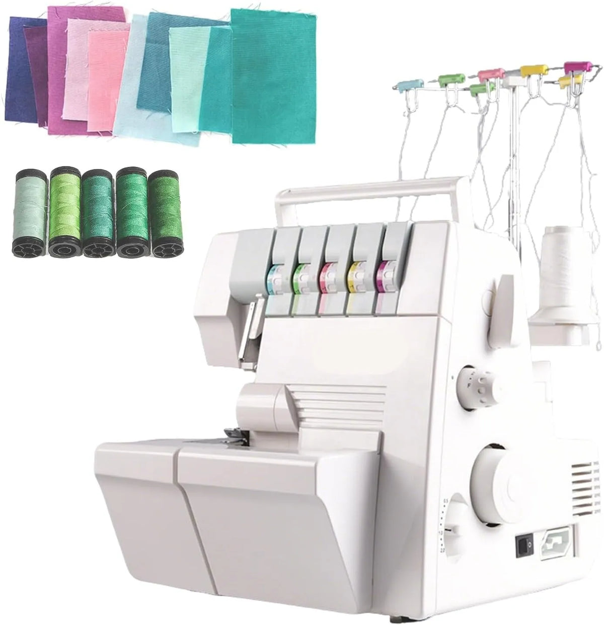 Macchina da cucire, macchina per cucito elettrica, industriale, professionale, per carichi pesanti