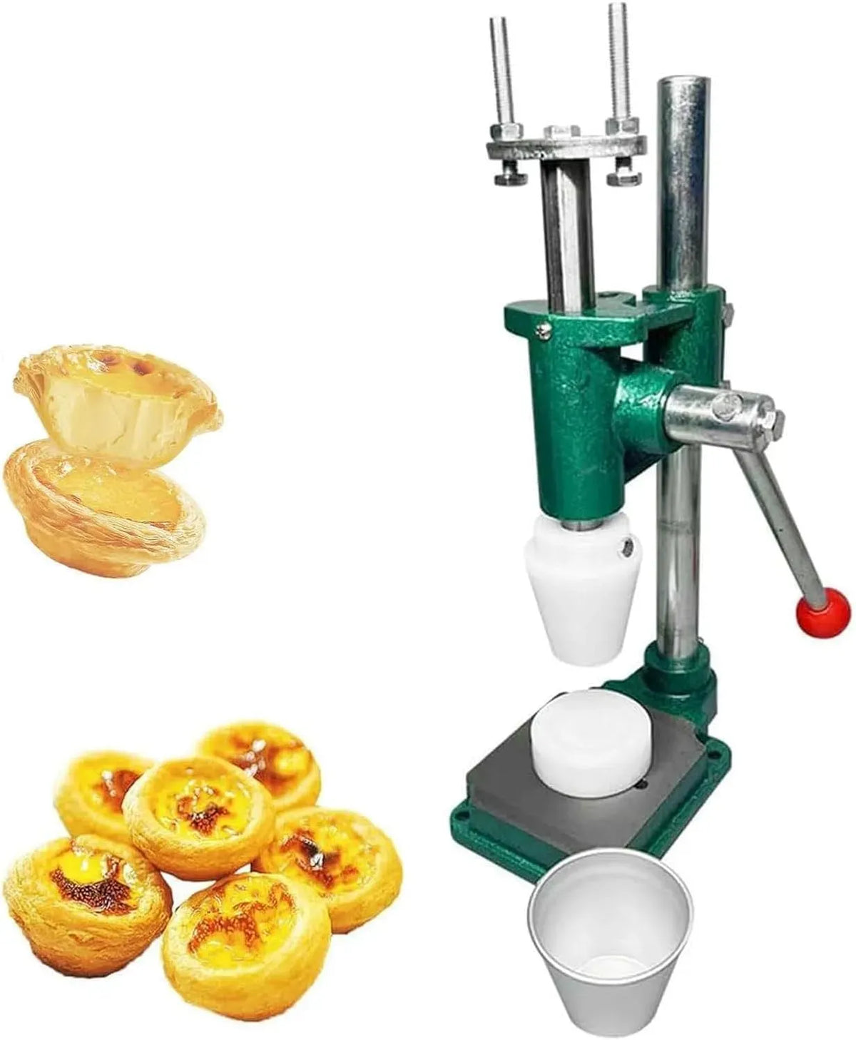 Pressa, professionale, per Pressare Le Crostatine Alluovo