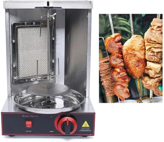 Griglia, 29,5 x 29,5 x 49 cm, 220 V, acciaio inox, per döner