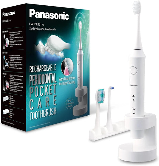 Panasonic EW-DL83-W803 Spazzolino Dentale a Vibrazioni Soniche, Bianco