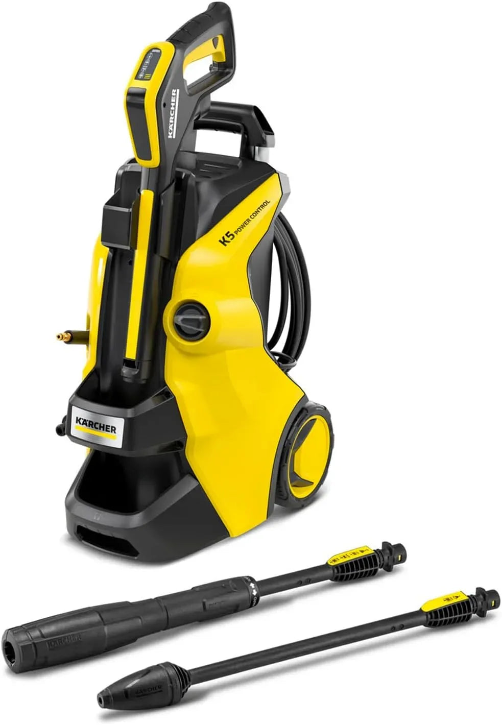 Kärcher K 5 Idropulitrice, Pistola LED ad Alta Pressione, 14 bar, Area di lavoro 40 m²/h, Portata 00 l/h