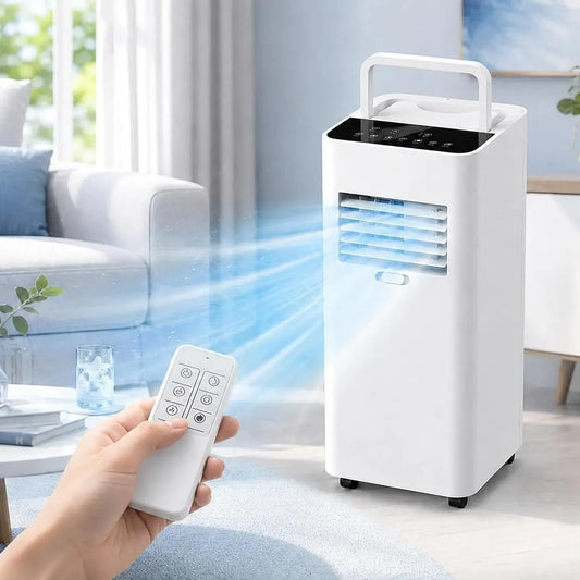 Condizionatore 15H, classe energetica E, portatile, timer