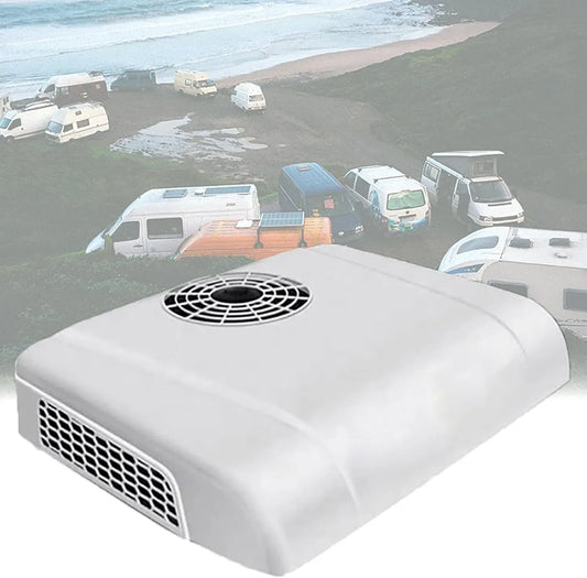 Condizionatore 12V/24V, 12 V, climatizzatore, condizionatore da tetto per auto e camper, Condizionatore D'Aria Per Camper Dc
