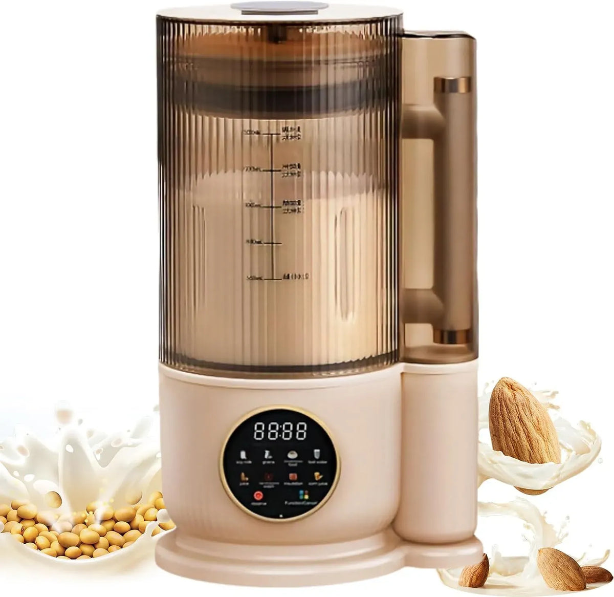A 12 24H Macchina Per Latte, Copertura, 1,5 L, timer, per Latte Di Noci Da 1