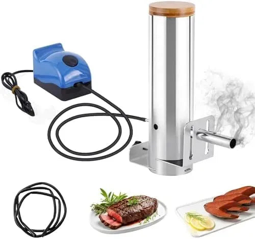 generatore, barbecue, portatile, per barbecue con generatore di fumo freddo