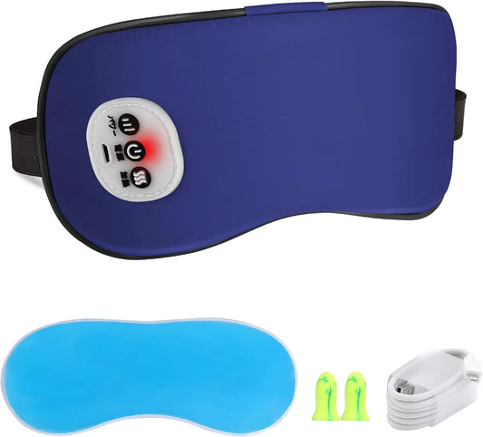 Massaggiatore, USB, funzione riscaldante, senza fili, per occhi riscaldato senza fili con cuscinetto rinfresca