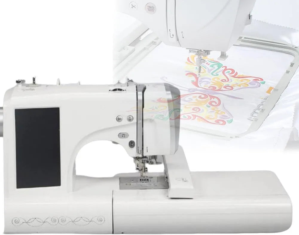 X 9 Macchina per Cucire, Macchina da Ricamo, ricamatrice elettrica, touch, display LCD, per Cucire E Ricamare
