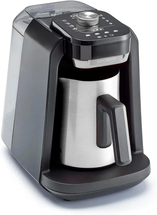 Macchina da caffè, Arzum OK0038, caffettiera elettrica, Okka Rich Pro Plus Macchina da caffè turco Chrome