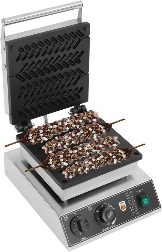 Macchina per waffle, piastra elettrica per waffle, rivestimento antiaderente