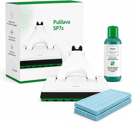 Accessorio per elettrodomestico, Pulilava SP7s VK7s, 3 livelli, Piastrelle e Pietra, 3 Livelli di Umidificazione