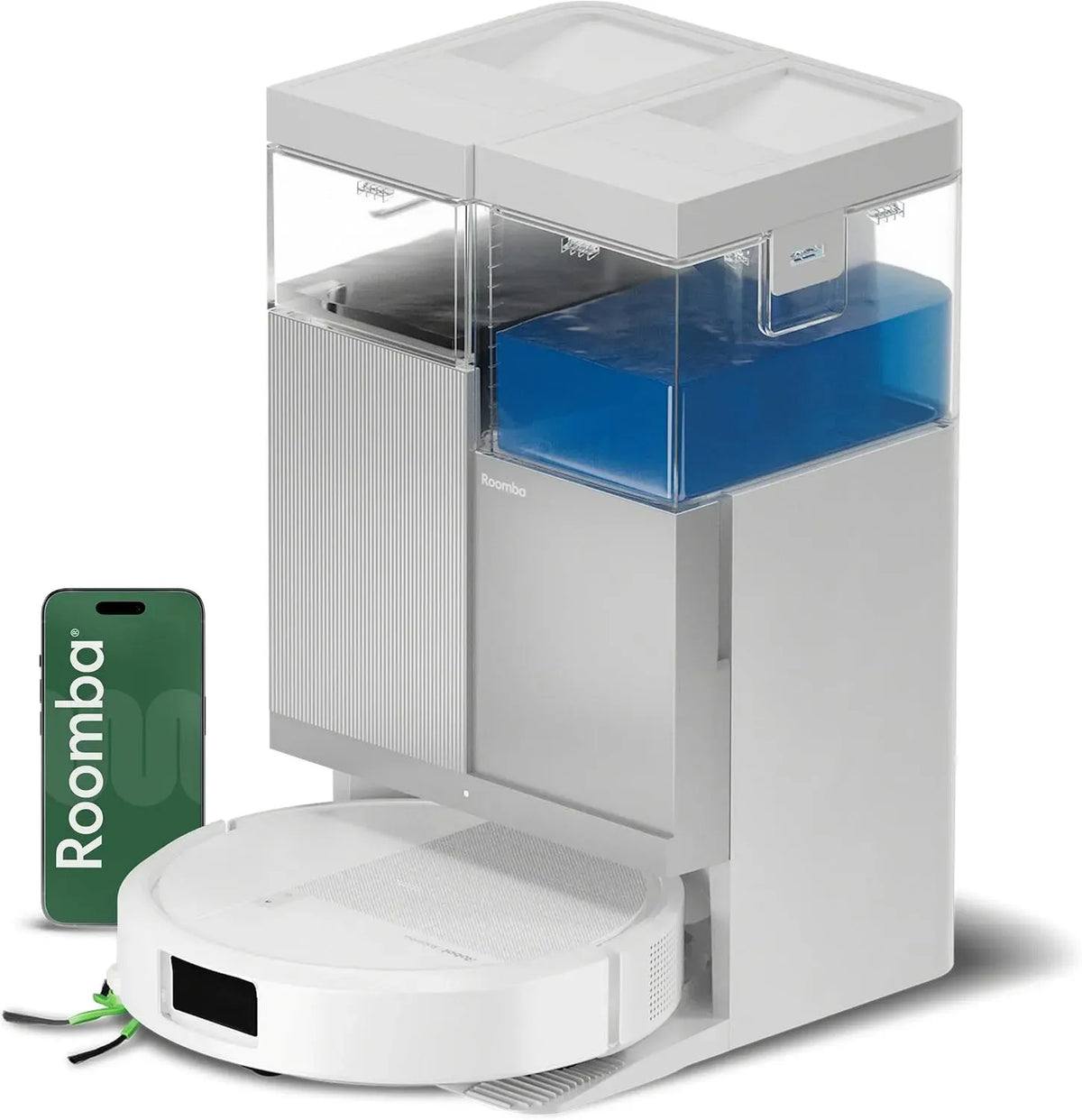 Robot aspirapolvere, 000 Pa, aspirapolvere robot, lavapavimenti elettrico, iRobot Roomba® Plus 416 Combo robot aspirapolvere lavapavimenti