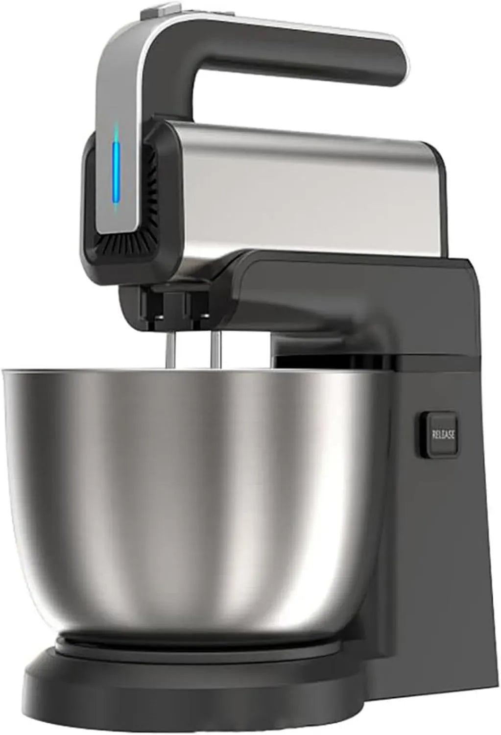 Impastatrice, Mixer Elettrico da 3,5L con Ciotola in Acciaio Inox, 3,5 L