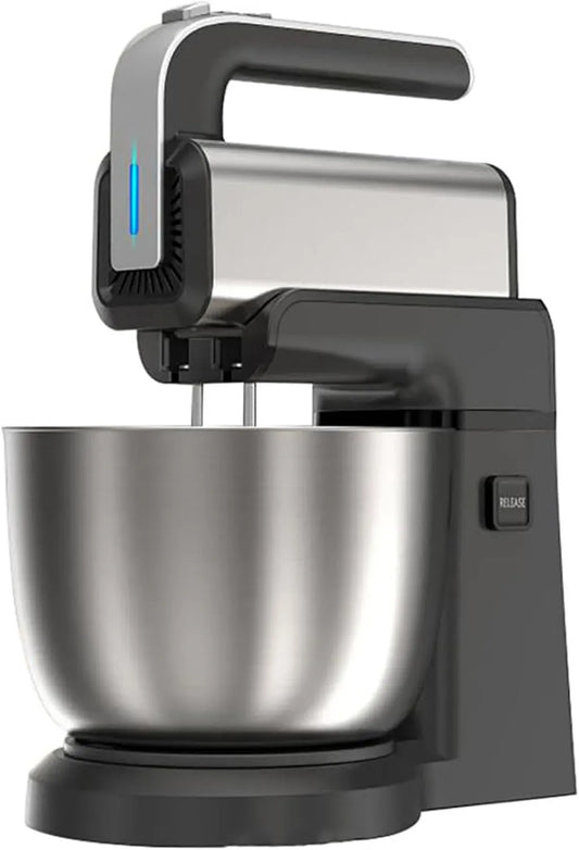 Impastatrice, Mixer Elettrico da 3,5L con Ciotola in Acciaio Inox, 3,5 L