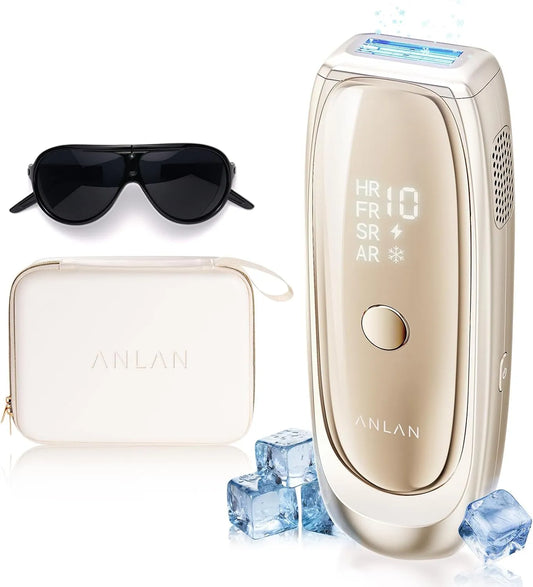 ANLAN 26J 0.18s dispositivo di epilazione IPL, Epilatore, epilatore elettrico, 10 Livelli