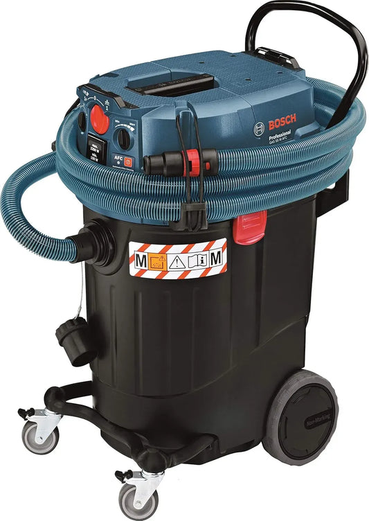 Bosch GAS 55 06019C33W0 Professional 06019C33W0, Blu, Aspiratore secco/umido professionale GAS 55 M AFC, 1380 W, blau