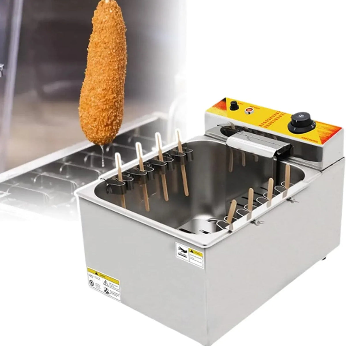 Macchina Per Hot, professionale, per Hot Dog Al Formaggio E Corn Dog