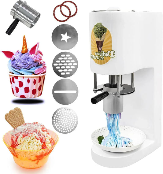 28-30L Macchina per Gelato, macchina per gelato e sorbetto, 30 L, 80 W, professionale, bianco, per Gelato 28-30L