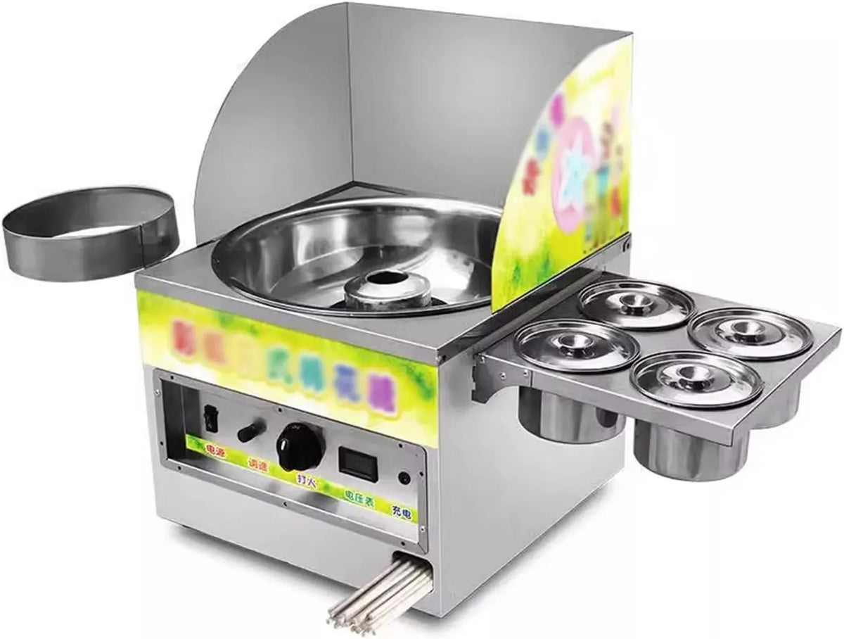 Macchina per Zucchero, macchina zucchero filato, professionale, funzione riscaldante, per Zucchero Filato Professionale