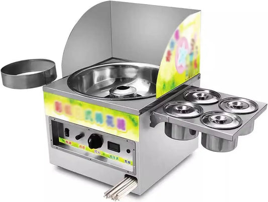 Macchina per Zucchero, macchina zucchero filato, professionale, funzione riscaldante, per Zucchero Filato Professionale