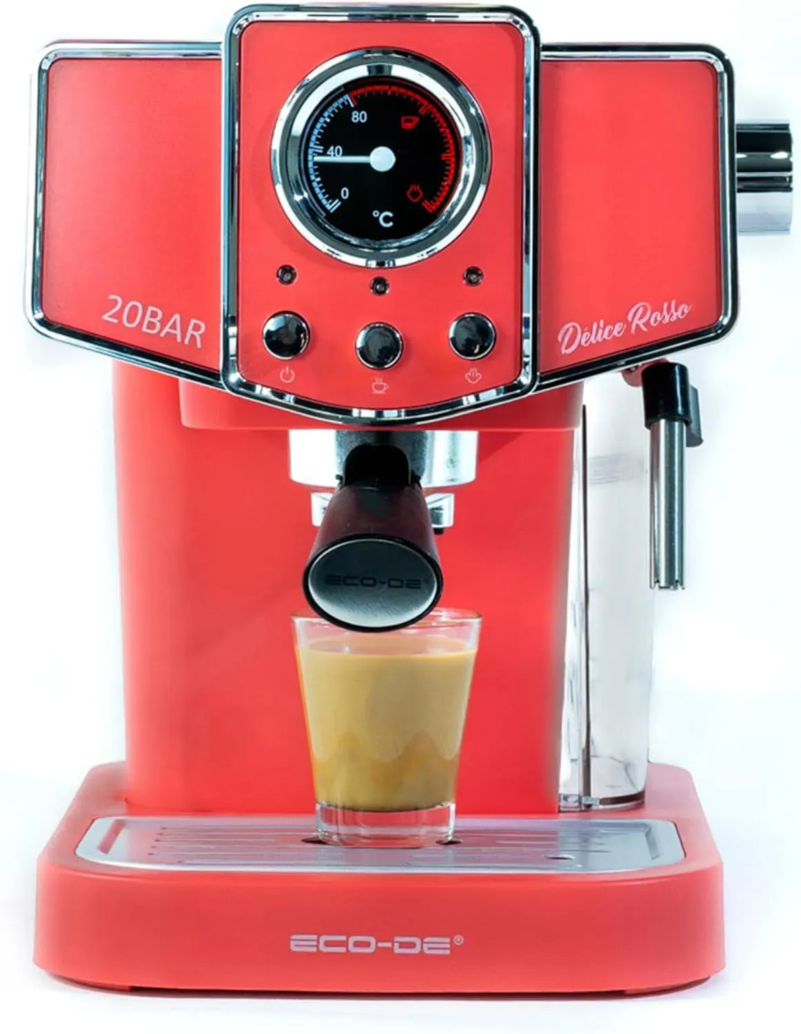 Montalatte ESE 44, cappuccinatore, acciaio inox, Coffee Machine 20 bar e Vaporizzatore in Acciaio