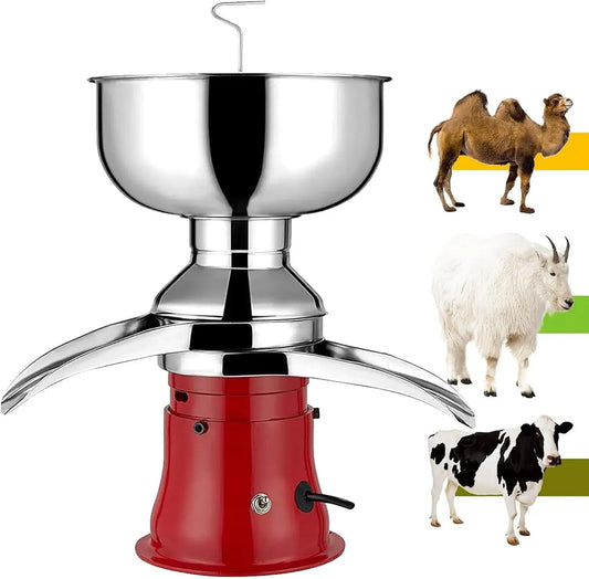 Centrifuga, professionale, acciaio inox, separatore di panna elettrico in acciaio inossidabile