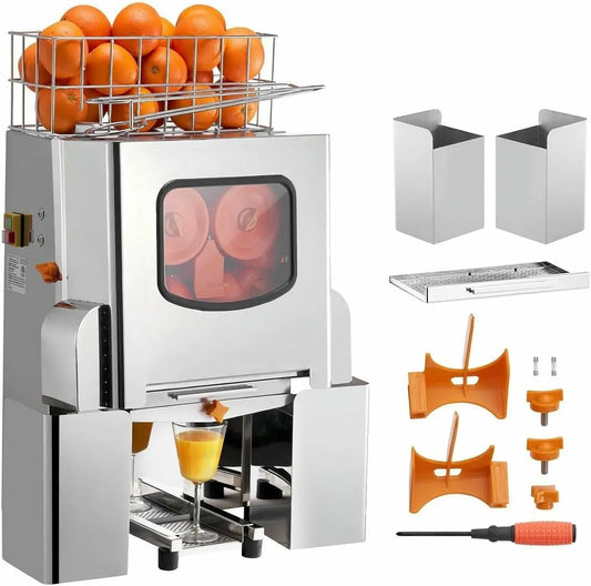 estrattore di succo e spremiagrumi, Filtro, professionale, acciaio inox, per la Raccolta delle bucce.