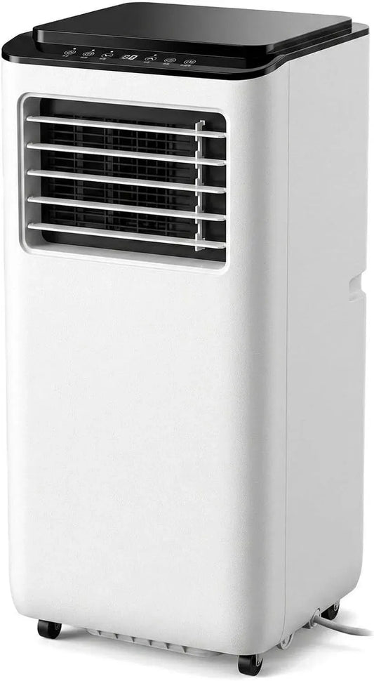 24H Kit Installazione, Climatizzatore Portatile 12000 BTU dotato di Telecomando, Timer, 2 Velocita, Oscillazione 120° per Stanze Fino a 28 mq, 10000
