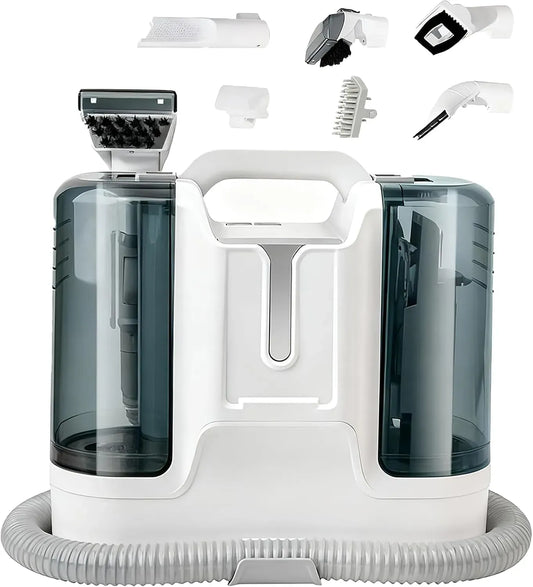 Portatile 450W per Tappeti Divani Auto e Macchie Domestiche dotato di Testina Specialistica