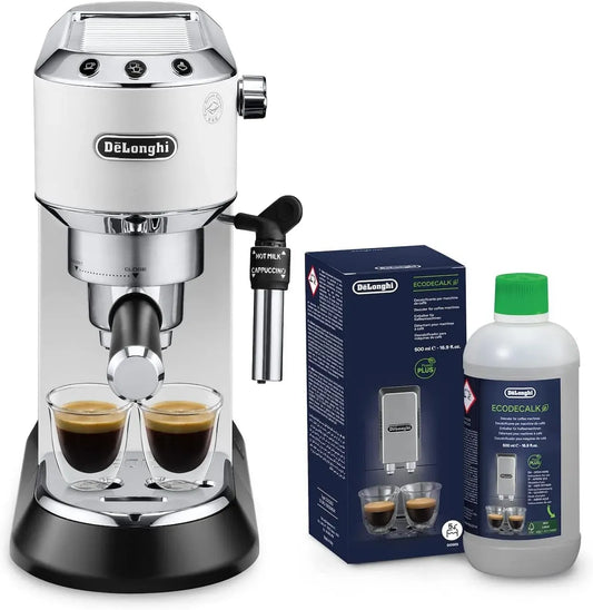 De'Longhi EC685.W DLSC500 Macchina da caffè, & ECODECALK Decalcificante Macchine Caffè Ecologico
