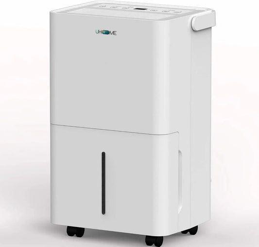 Deumidificatore l/24, 12 h, deumidificatore ambiente, Uhome Deumidificatore elettrico
