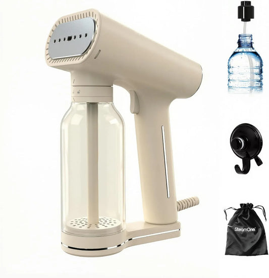 400ml, SteamOne Karl XL Ferro da Stiro in formato mobile Vapore Cream 2000W