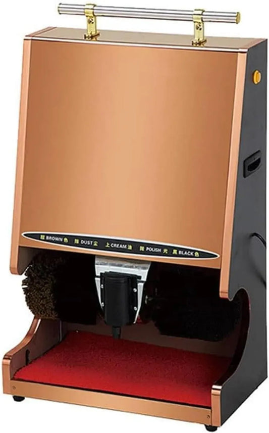 Lucidascarpe, macchina elettrica lustrascarpe, professionale, acciaio inox, per Uso Domestico E Commerciale
