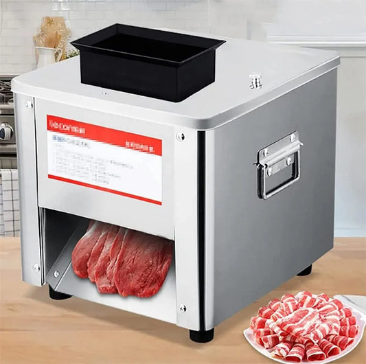 Affettatrice, affettatrice per alimenti, 2,5 Mm, acciaio inox, per Vari Tipi di Carne