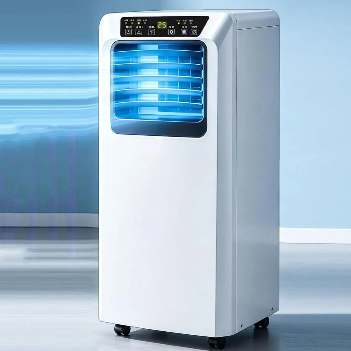 Condizionatore 8000BTU, portatile, silenzioso 3 in 1