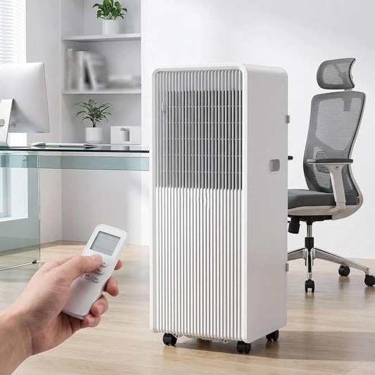 Condizionatore 24H, portatile, timer, unità AC Smart con 4 modalità, 10000 Btu