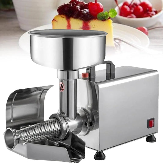 Macchina per Marmellata, Macchina per Filtro, 370 W, ristoranti, acciaio inox, per Filtro di Pomodoro Elettrico da 370 W