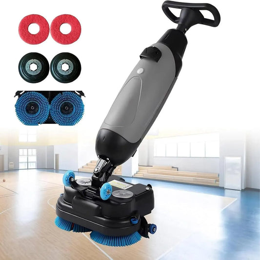 Lavasciuga, 17 pollici, lavatrice/asciugatrice, professionale, grigio, Pulizia Profonda 240 Giri/Min, Copertura 12000 Piedi Quadrati/Ora