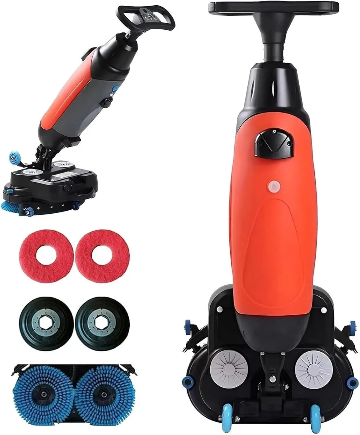 Lavapavimenti elettrica uomo a terra da 17', lavapavimenti elettrico