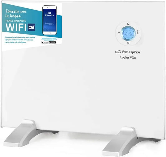 REW 500 Orbegozo, 500 W, Pannello riscaldante digitale Wi-Fi, display digitale LCD, programmabile, connessione wireless tramite app Orbegozo