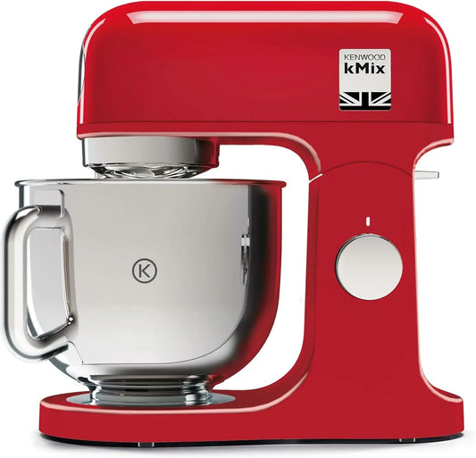 Kenwood KMX750AR Robot da cucina, 5 L, 1000 W, acciaio inox, rosso